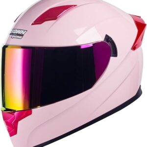 Motorcycle Helmets Street Bike Full Face Motorcycle Helmet Motorbike for Adults DOT Approved Helmets, F-700