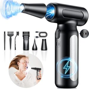 Electric Compressed Air Duster - 32,0000 RPM Rechargeable Cordless Air Blower for PC