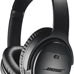Bose QuietComfort 35 II Wireless Bluetooth Headphones, Noise-Cancelling, with Alexa Voice Control -Silver